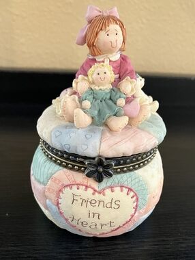 Vintage San Francisco Music Box Company Trinket Box